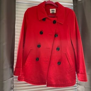 Red Peacoat